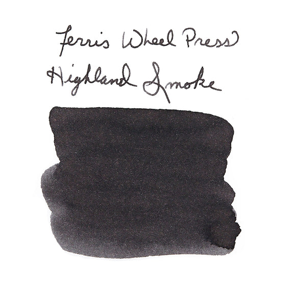 Ferris Wheel Press Highland Smoke - Ink Sample