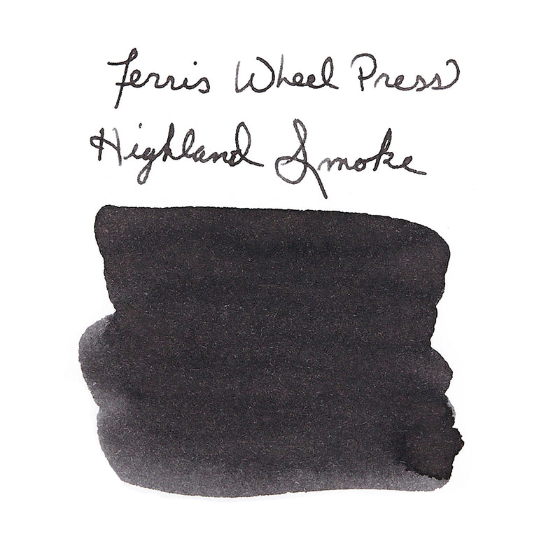 Ferris Wheel Press Highland Smoke - Ink Sample