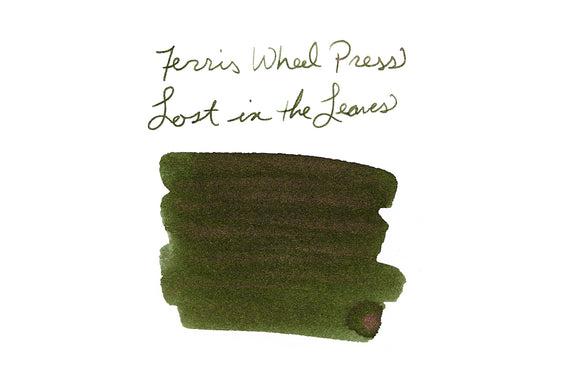 Ferris Wheel Press Lost in the Leaves - Ink Sample