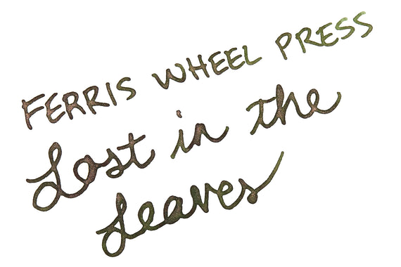 Ferris Wheel Press Lost in the Leaves - Ink Sample