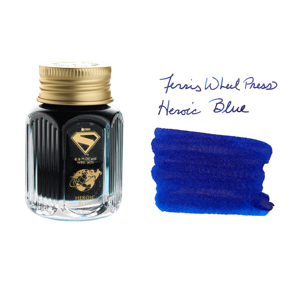 Ferris Wheel Press Superman Heroic Blue - 28ml Bottled Ink
