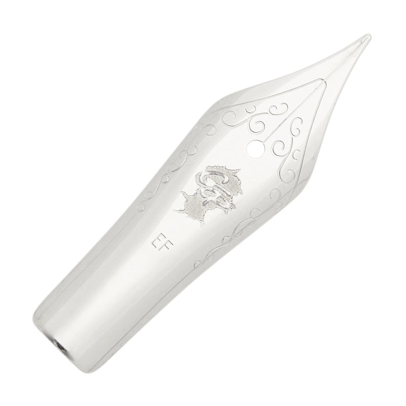 Goulet #5 Steel Nib - Silver