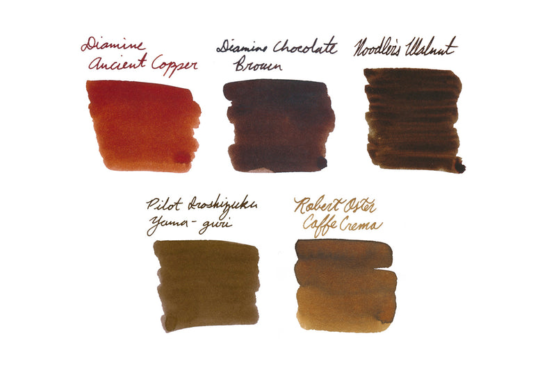 Brown Ink Sample Set