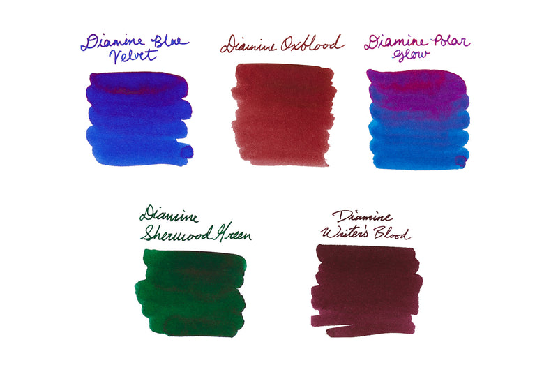 Diamine Regular Ink Sample Set