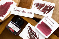Jacques Herbin Rouge Amarante - Ink Sample