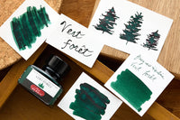 Jacques Herbin Vert Forêt - Ink Sample