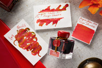 Jacques Herbin 1670 Rouge Hematite - Ink Sample