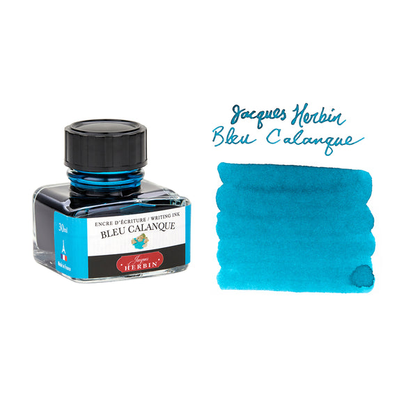 Jacques Herbin Bleu Calanque - 30ml Bottled Ink