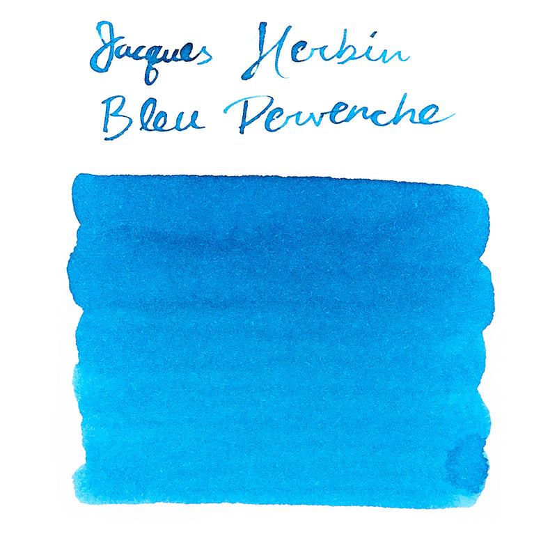 Jacques Herbin Bleu Pervenche - Ink Sample