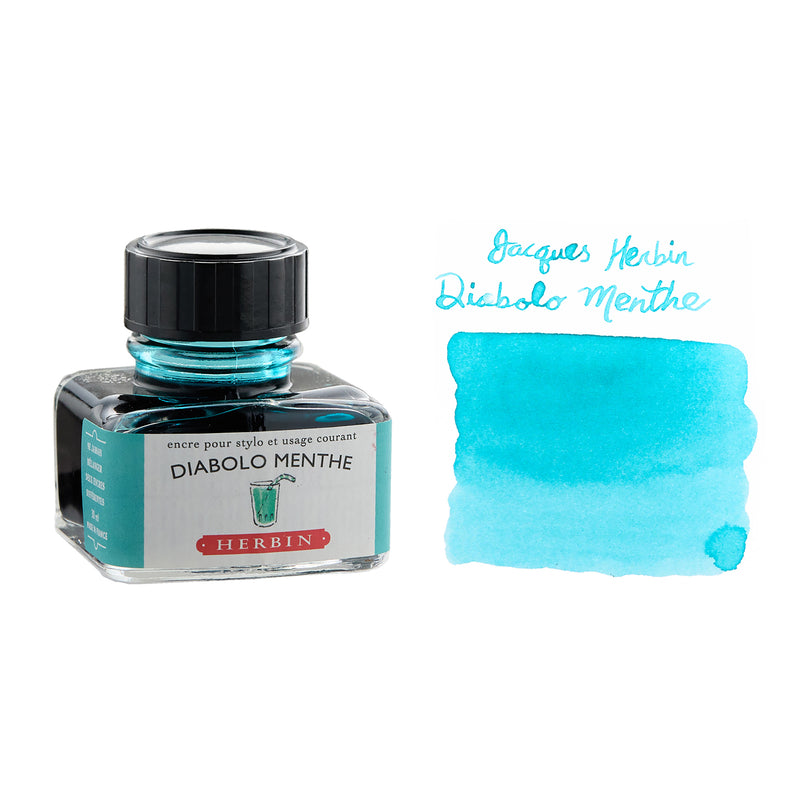 Jacques Herbin Diabolo Menthe - 30ml Bottled Ink