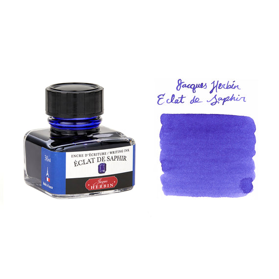 Jacques Herbin Eclat de Saphir - 30ml Bottled Ink