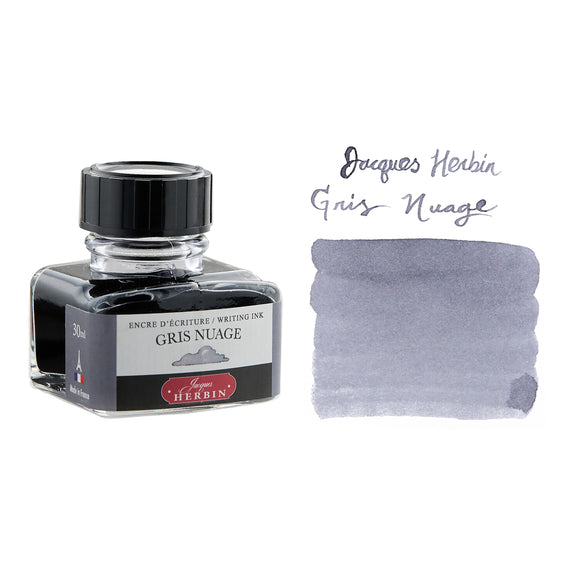 Jacques Herbin Gris Nuage - 30ml Bottled Ink