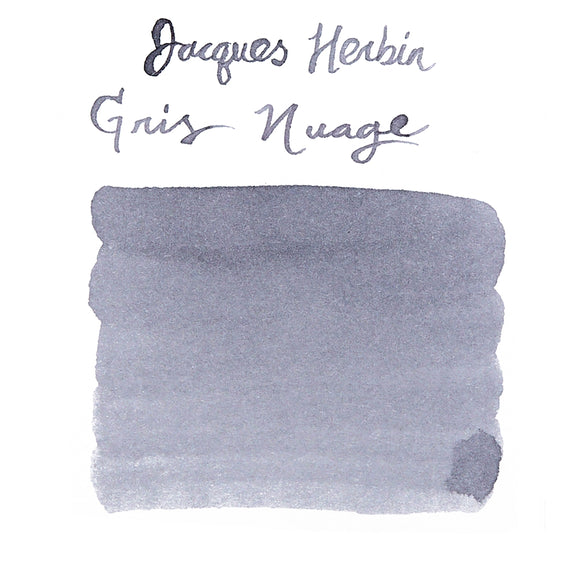 Jacques Herbin Gris Nuage ink swab