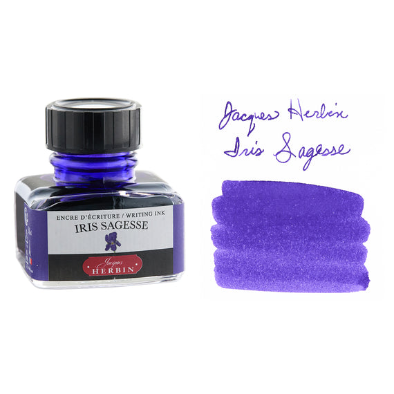 Jacques Herbin Iris Sagesse - 30ml Bottled Ink
