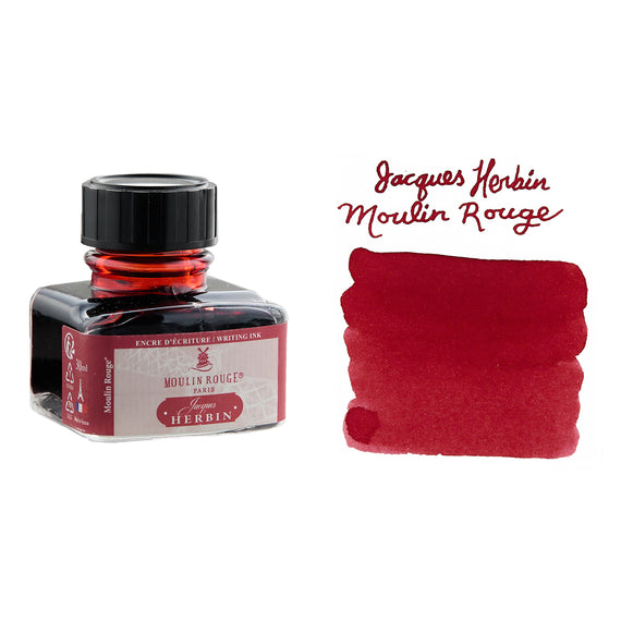 Jacques Herbin Moulin Rouge - 30ml Bottled Ink