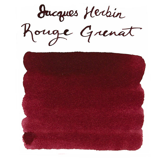 Jacques Herbin Rouge Grenat ink swab
