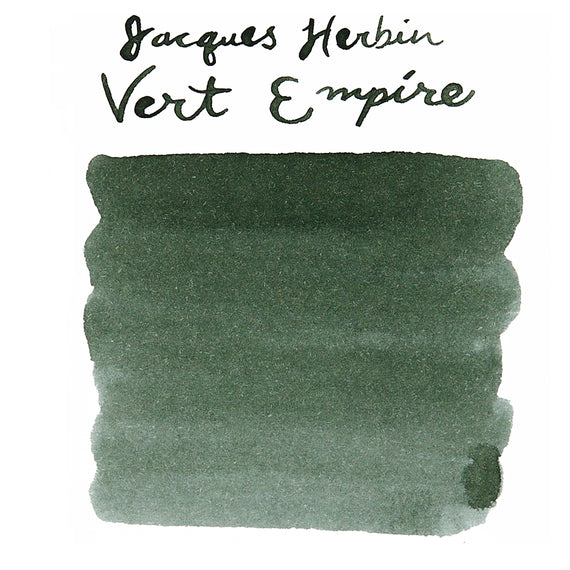 Jacques Herbin Vert Empire ink swab