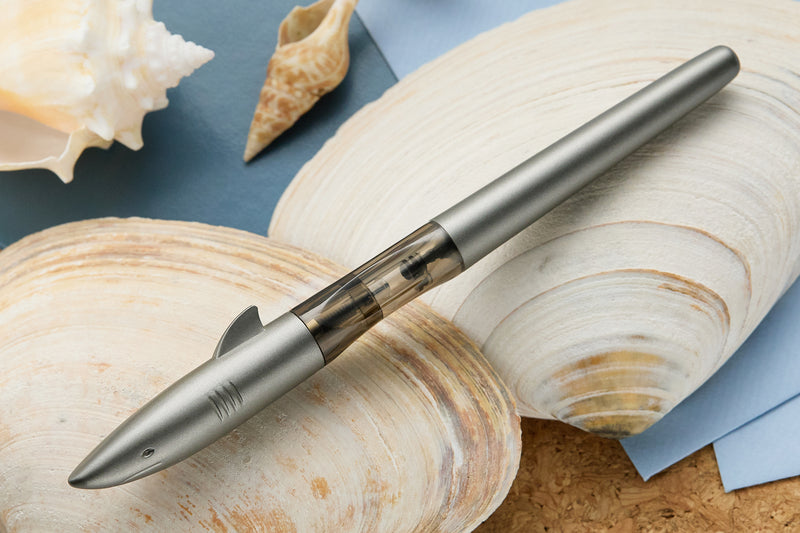 Jinhao 993 Shark Fountain Pen - Matte Green (#5 Nib)