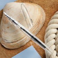 Jinhao 993 Shark Fountain Pen - Transparent (#5 Nib)