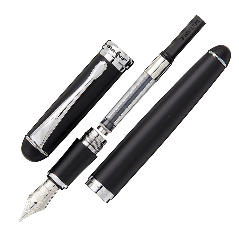 Jinhao X750 Fountain Pen - Frosted Black