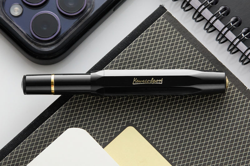 Kaweco Piston Sport Fountain Pen - Black