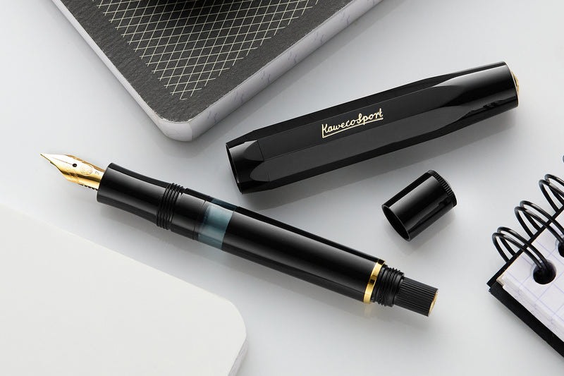 Kaweco Piston Sport Fountain Pen - Black