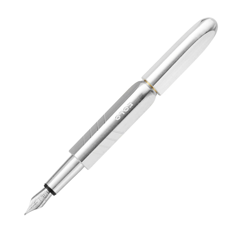 Kolo Tino Fountain Pen - Raw Aluminum