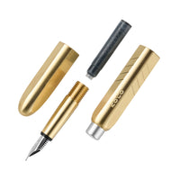 Kolo Tino Fountain Pen - Raw Brass