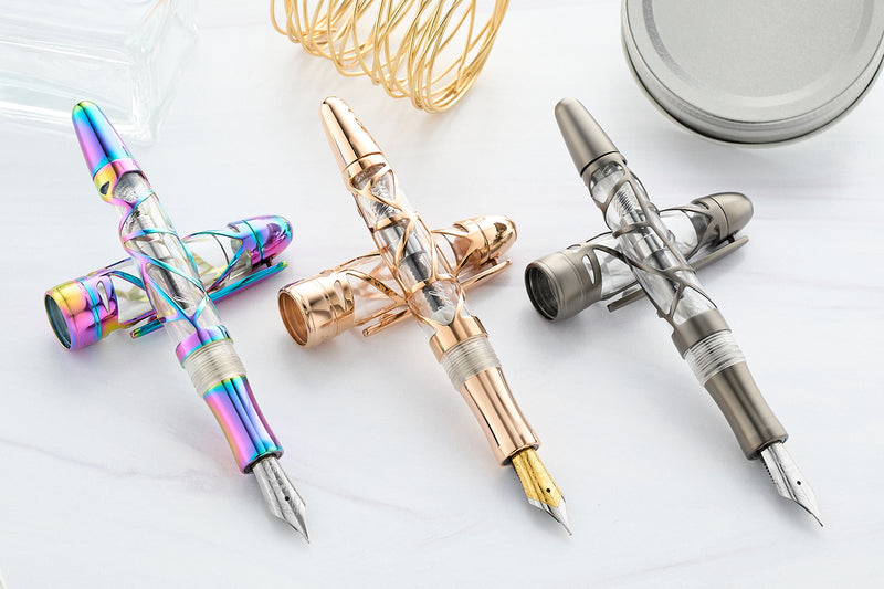 Laban Skeleton Fountain Pen - Gunmetal
