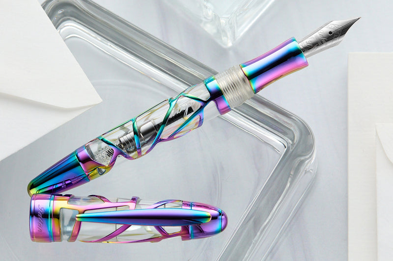 Laban Skeleton Fountain Pen - Rainbow