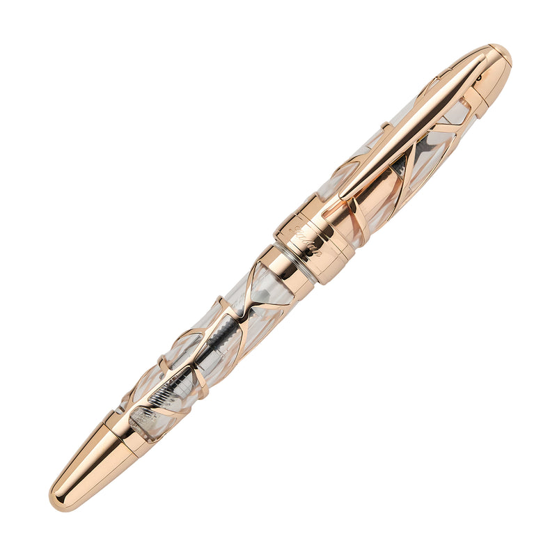 Laban Skeleton Fountain Pen - Rose Gold