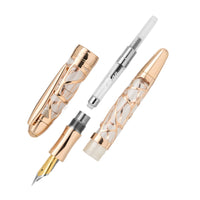 Laban Skeleton Fountain Pen - Rose Gold