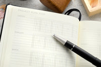 Leuchtturm1917 Medium A5 2026 Weekly Planner & Notebook - Navy, Lined