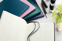 Leuchtturm1917 Medium A5 2026 Weekly Planner & Notebook - Navy, Lined