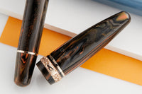 Maiora Ogiva Fountain Pen - Orange/Brown