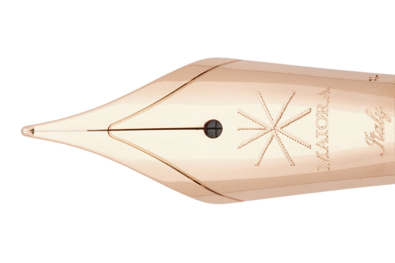 Maiora Ogiva Fountain Pen - Orange/Brown