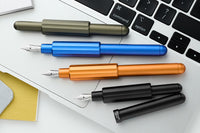 Monteverde Axis Fountain Pen - Matte Orange