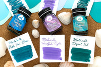 Monteverde X Goulet Aquatic Fountain Pen Ink Set