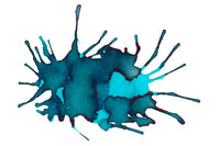 Monteverde Betta Fish Blue - Ink Sample