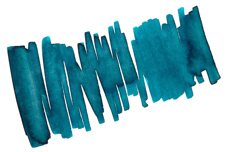 Monteverde Betta Fish Blue - Ink Sample