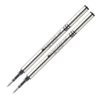 Monteverde Capped Gel G4 Rollerball Refill - Black 0.55mm Fine (2-Pack)