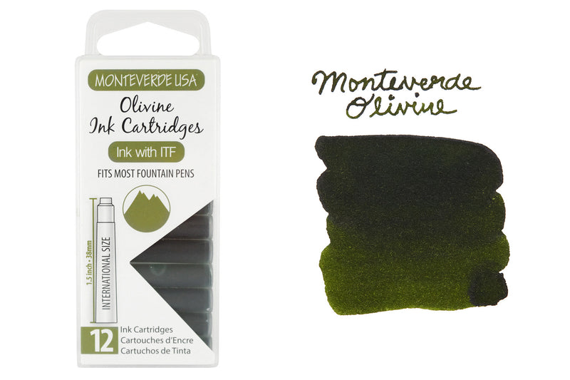 Monteverde Olivine - Ink Cartridges