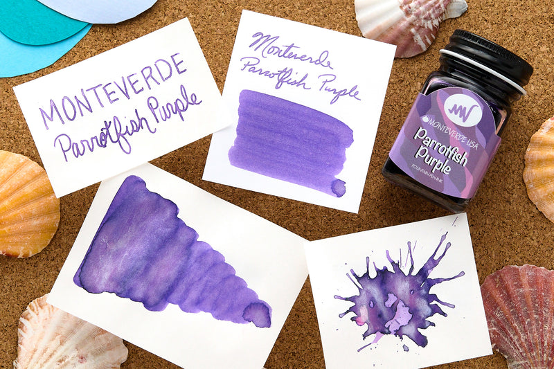 Monteverde X Goulet Aquatic Fountain Pen Ink Set