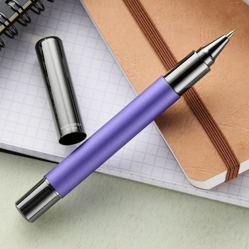 Monteverde Ritma Gel Rollerball Pen - Midnight Orchid (Special Edition)