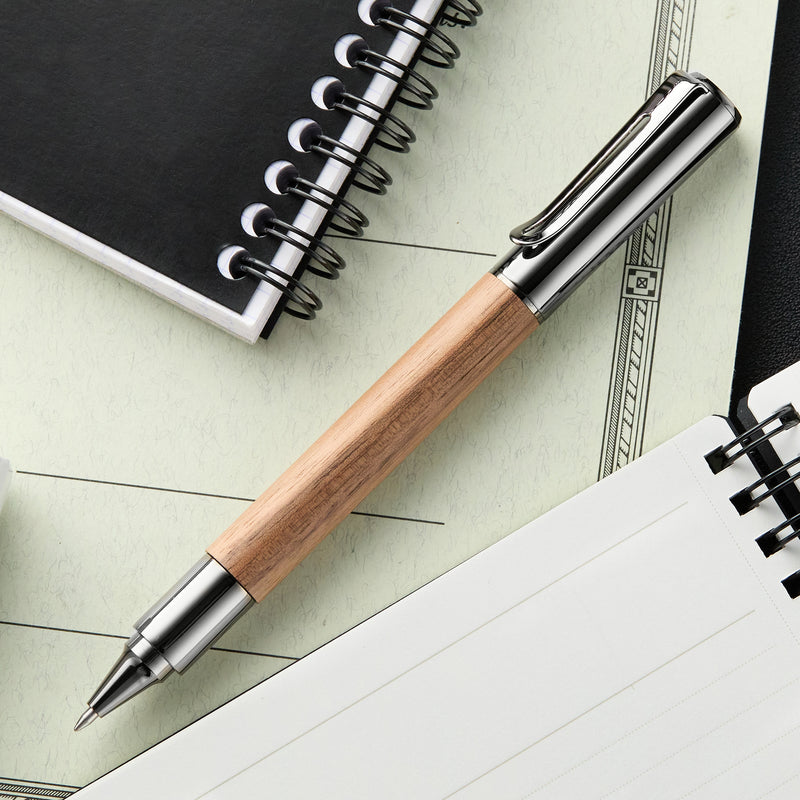 Monteverde Ritma Gel Rollerball Pen - Walnut