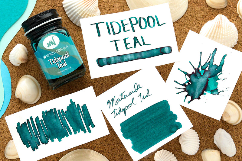 Monteverde Tidepool Teal - 30ml Bottled Ink