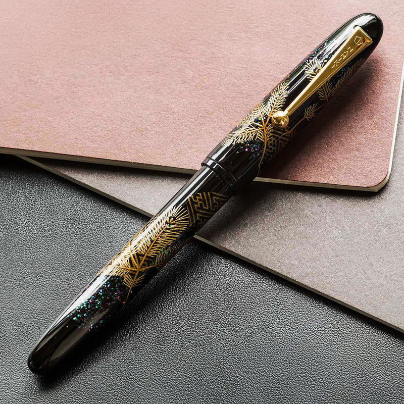 Namiki Yukari Maki-e Fountain Pen - Pine Needles