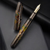Namiki Emperor Maki-e Fountain Pen - Rakucho Birds and Weeping Cherry Blossom