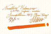 Noodler's Habanero - Ink Sample