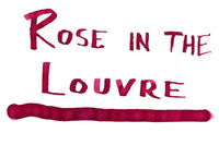 Noodler's Rose in the Louvre - Ink Sample
